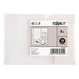 Libisemiskaitse helisummutavad Stabilit 19 x 19 mm, 8 tk