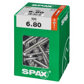 Peitpeakruvi Spax 6 x 80 mm