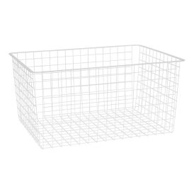 Traatkorv Elfa väljatõmmatav valge 600 x 400 x 280 mm