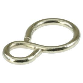 S-konks nikeldatud suletud 3 x 30 mm 2 tk