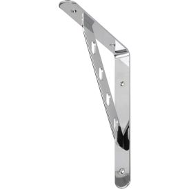 Riiulikandur 250 x 200 x 30 mm kroom