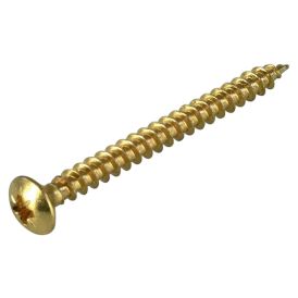 Puitlaastplaadikruvi messingkattega 4,0 x 40 mm 20 tk
