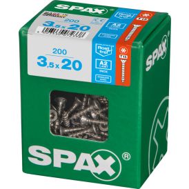 Peitpeakruvi Spax A2 3,5 x 20 mm