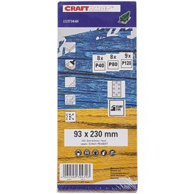 Lihvlindid Craftomat 93 x 230 mm