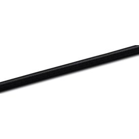 Kumminöör Seilflechter 6 mm must, jooksva meetriga