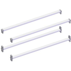 Põiktugi Lundbergs 450 mm valge