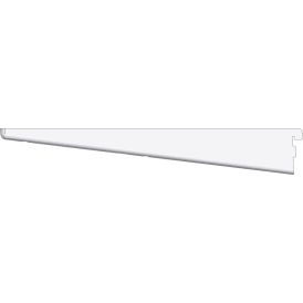 Riiulikandur Lundbergs 420 mm valge