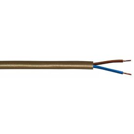 Elektrikaabel Kabelexpress H03VV-F2x0,75 mm² kuldne, jooksva meetriga