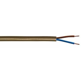 Elektrikaabel Kabelexpress H03VVH2-F2x0,75 mm² kuldne, jooksva meetriga