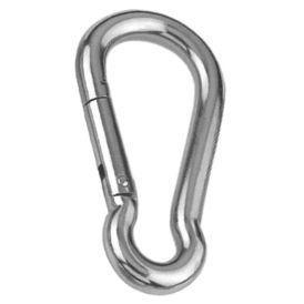 Karabiin Seilflechter tsingitud 140 x 12 mm