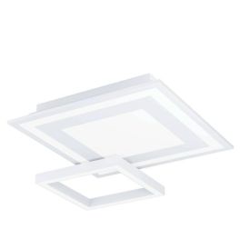 LED-laevalgusti Eglo Connect.z Savatarila-Z 45 x 45 cm valge