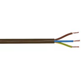 Kummikaabel Kabelexpress H03VV-F3x0,75 mm² pruun 10 m