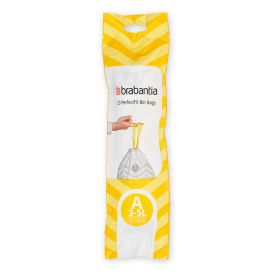 Prügikott Brabantia PerfectFit A 3-5 l, valge                                 