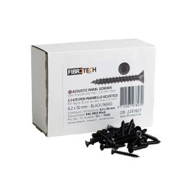Paneelikruvi Fibrotech  must RAL 9005 4.2 x 30 mm