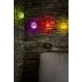 Päikesepatareiga LED-valguskett Eglo 570 cm