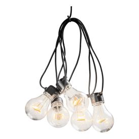 LED-valgussari Konstsmide amber 10-osaline