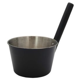 Saunakibu Saunia 4 liitrit musta värvi