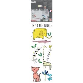 Posterkleebis Plage Jungle 24 x 68 cm