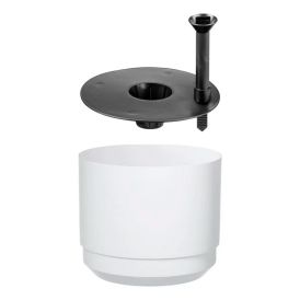 Lillepott Orthex Pauliina Ø 14 cm, valge