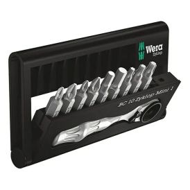 Tarvikute komplekt Wera Zyklop mini 10 tk