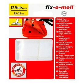 Takjalint Fix-o-moll valge 25 x 25 mm 12 tk