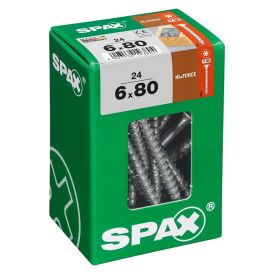 Puidukruvi Spax HI.FORCE TRX WIROX 6 x 80 mm 24 tk