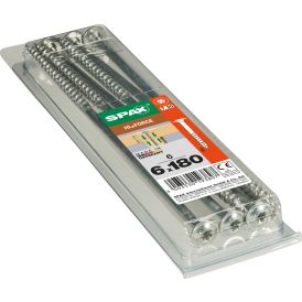 Puidukruvi Spax HI.FORCE TRX WIROX 6 x 180 mm 6 tk