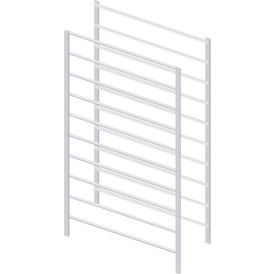 Korvriiuli küljeraamid Lundbergs 1002 x 435 mm valge