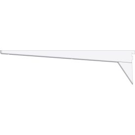 Riiulikandur Lundbergs 570 mm valge