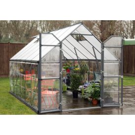 Kasvuhoone Palram-Canopia Balance 8,9 m²(243 x 367 cm), hall