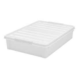 Ratastega säilituskast SmartStore valge 60 l
