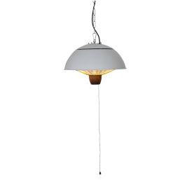 Terrassisoojendi-valgusti Lido valge 900 W