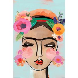 Poster Reinders 066 Colourful Face