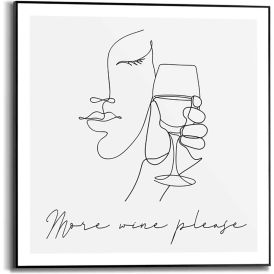 Sisustuspilt Reinders More Wine Please 50 x 50 cm