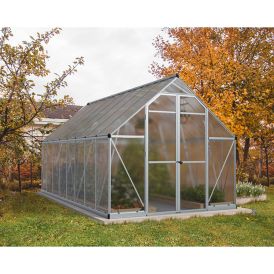 Kasvuhoone Palram-Canopia Essence 11,8 m², hõbedane