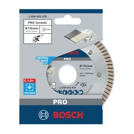 Teemantlõikeketas Bosch Best for ceramic 115 mm