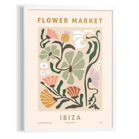 Sisustuspilt Reinders White Ibiza Flowers 50 x 70 cm