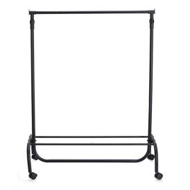Riidestange Zeller must 86 x 43 x 108-175 cm
