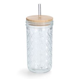 Joogikruus kõrrega Zeller 580 ml