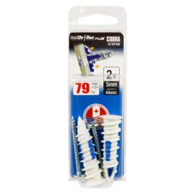 Kipsplaaditüübel Cobra WallDriller Plus 5 mm 2 tk