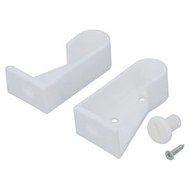 Riidepuutoru hoidik plast valge 18 x 15 mm 2 tk