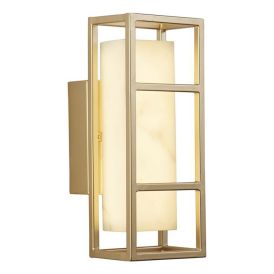 LED-seinavalgusti Searchlight Mirage 4 matt kuldne 25 cm