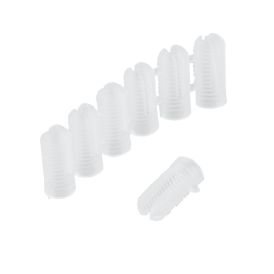 Keermega pesa plast valge Ø 5,5 x 13 mm 40 tk