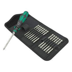 Kruvikeeraja komplekt Wera 838 RA-R M 15-osaline