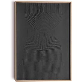 Sisustuspilt Reinders Craft Art Wood Bows charcoal 50 x 70 cm