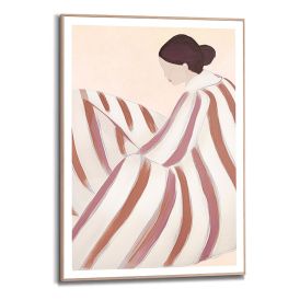 Sisustuspilt Reinders Striped Figure 50 x 70 cm