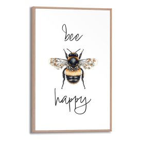 Sisustuspilt Reinders Slim Frame Bee Happy 20 x 30 cm