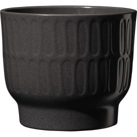 Ümbrispott Cusco 14 cm, Deep Blck