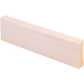 Katteliist 12 x 42 x 2200 mm mänd valge lakk