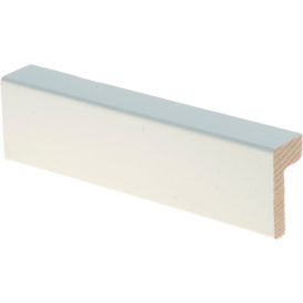 Välisnurgaliist 21 x 42/13 x 2200 mm mänd valge
